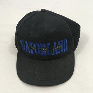 * vintage 1990s baseball/golf cap, embroidered Gatorland, Kissimmee FL graphics